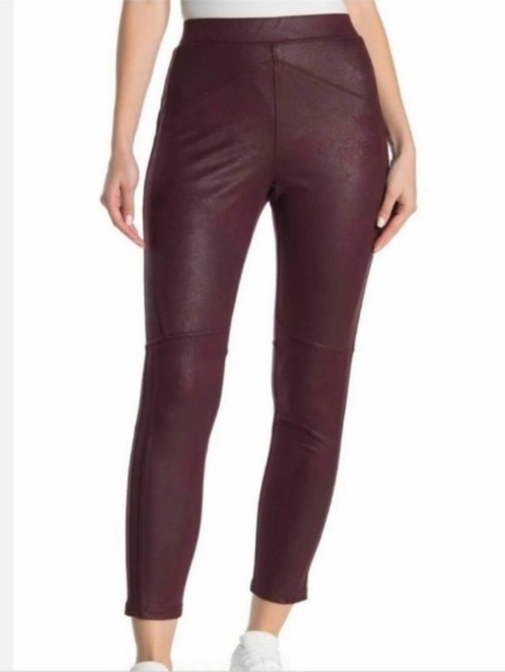 FREE PEOPLE Burgundy Leggings - Size M